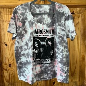Aerosmith tie dye t-shirt. SZ. M.